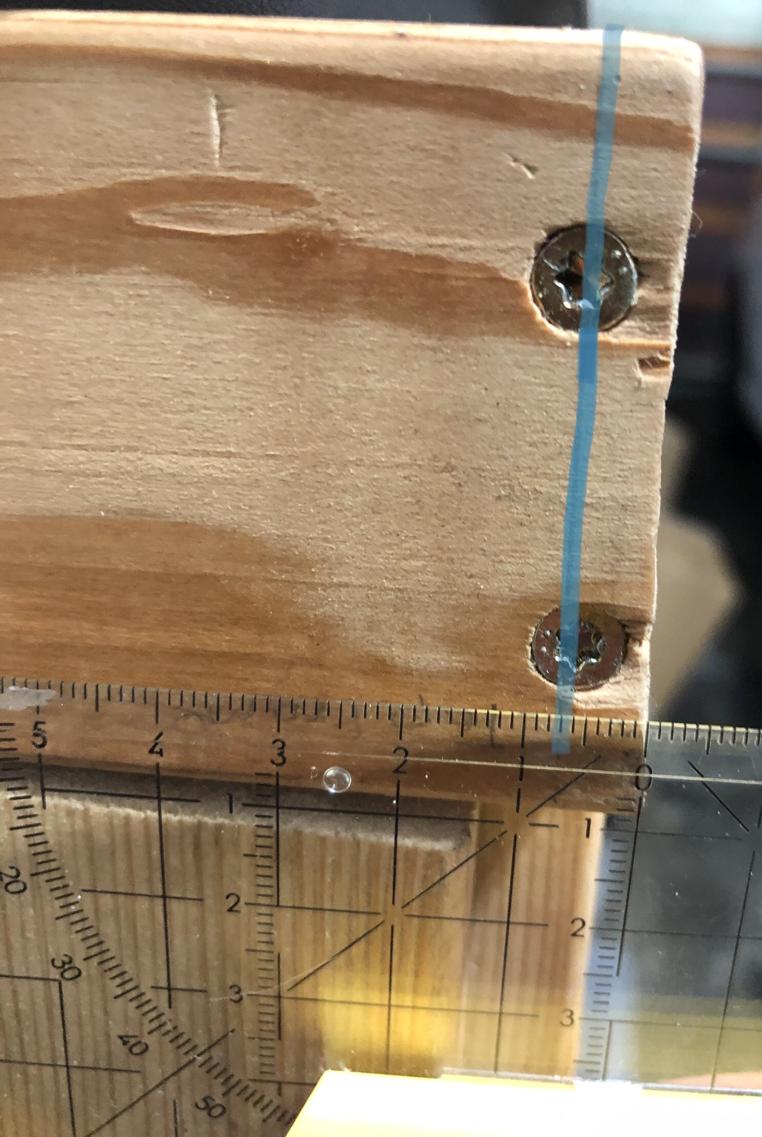 wood marked on the y-axis at 0.75mm